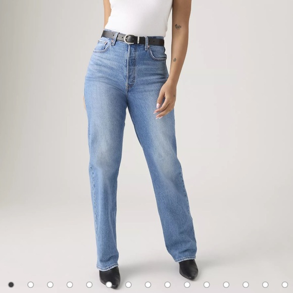 Levi's Ribcage Full Length Women’s Jeans - Picture 9 of 12